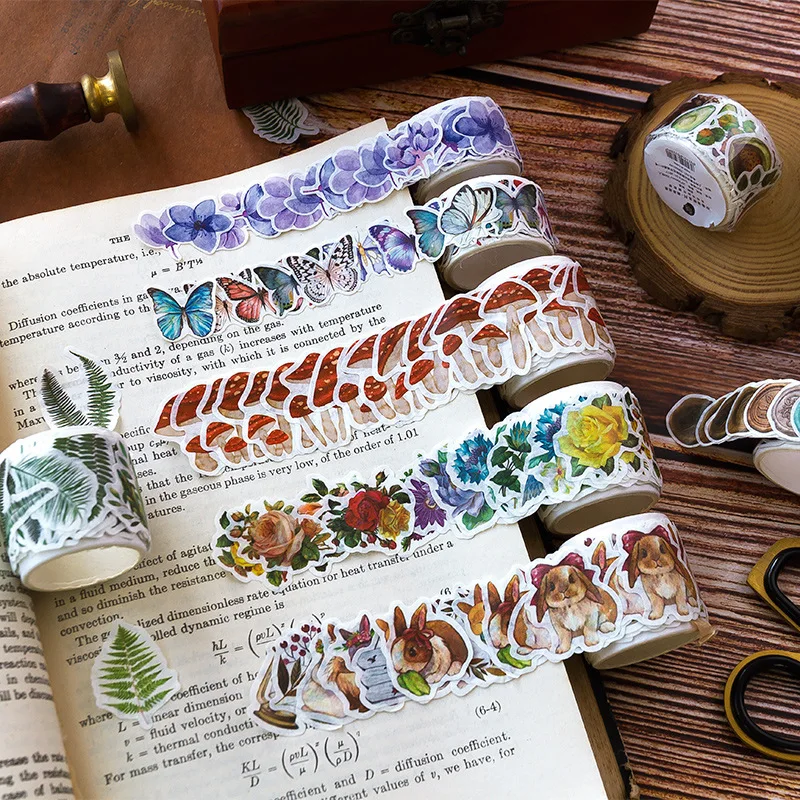 100psc Autumn Evening Suge Series Special-shaped CollageTape Creative Single Strip Washi Tape Decoration DIY Materials
100psc Autumn Evening Suge Series Special-shaped CollageTape Creative Single Strip Washi Tape Decoration DIY Materials