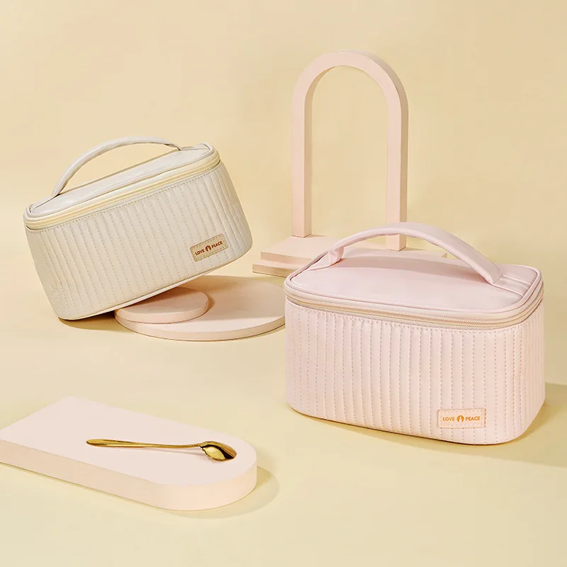 PU Leather Makeup Bags for Women Travel Toiletry Cute Cases Bag Portable Solid Color Makeup Organizer Box Cosmetic Bag
PU Leather Makeup Bags for Women Travel Toiletry Cute Cases Bag Portable Solid Color Makeup Organizer Box Cosmetic Bag
