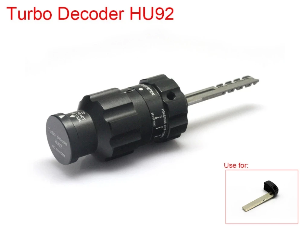 YOCASTY Auto Turbo Decoder HU92 V3 For B-M-W E/Mini Cooper Car Door Locksmith Tools
YOCASTY Auto Turbo Decoder HU92 V3 For B-M-W E/Mini Cooper Car Door Locksmith Tools