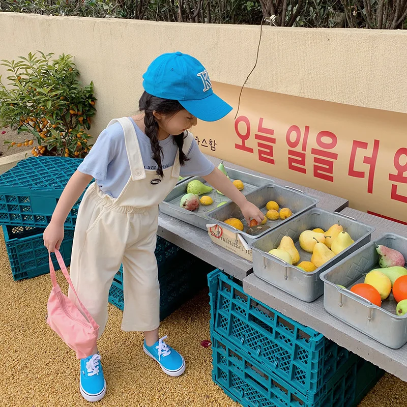 MILA CHOU 2022 Summer Baby Girls Casual Letter Blue T-shirt+Apricot Overalls 2Pcs Suit Children Short-sleeve Tee Set Kid Outfit
MILA CHOU 2022 Summer Baby Girls Casual Letter Blue T-shirt+Apricot Overalls 2Pcs Suit Children Short-sleeve Tee Set Kid Outfit