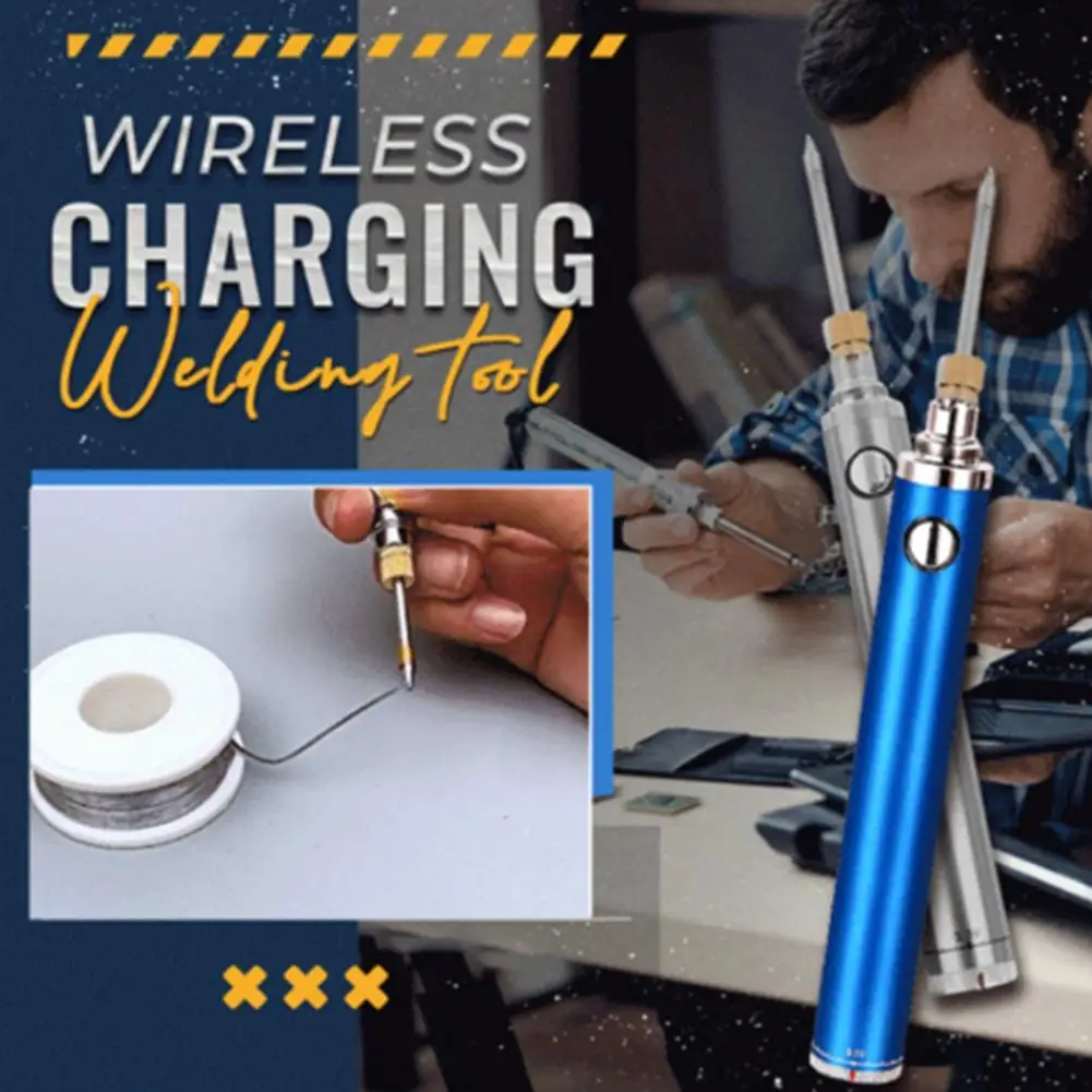 5V 8W Wireless Charging Welding Tool Soldering Iron Mini Portable Battery Soldering Iron with USB Welding Tools 510 Interface
5V 8W Wireless Charging Welding Tool Soldering Iron Mini Portable Battery Soldering Iron with USB Welding Tools 510 Interface