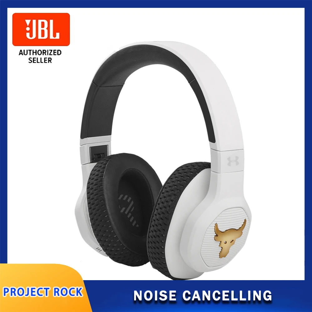 

JBL UA Project Rock Headphones Under Armour Noise Cancelling Headset Wireless Bluetooth Sports Running Fitness Music Headphone