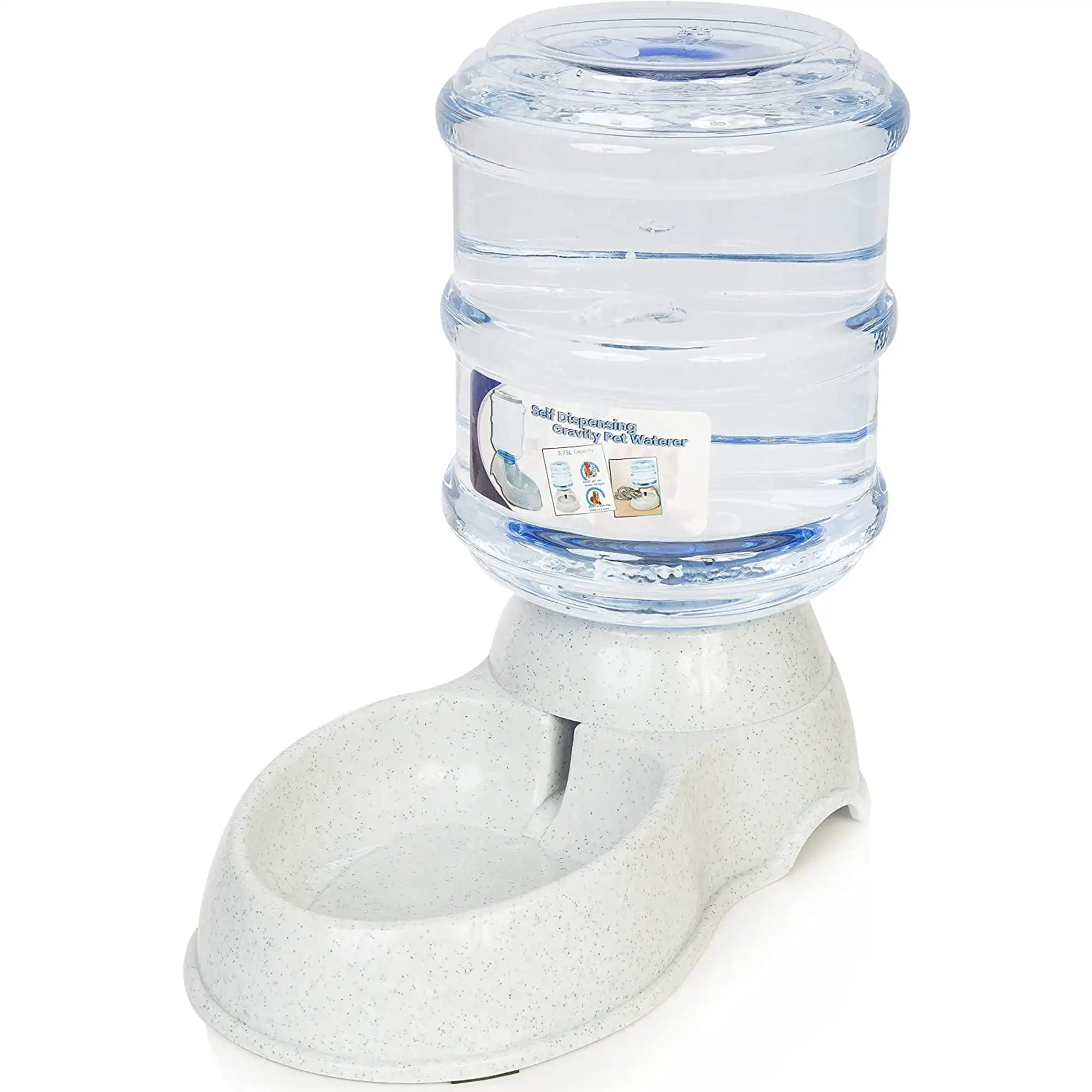Gravity Pet Waterer Automatic Self-Dispensing Dog Water Bowl Dispenser 3.7L Capacity
Gravity Pet Waterer Automatic Self-Dispensing Dog Water Bowl Dispenser 3.7L Capacity