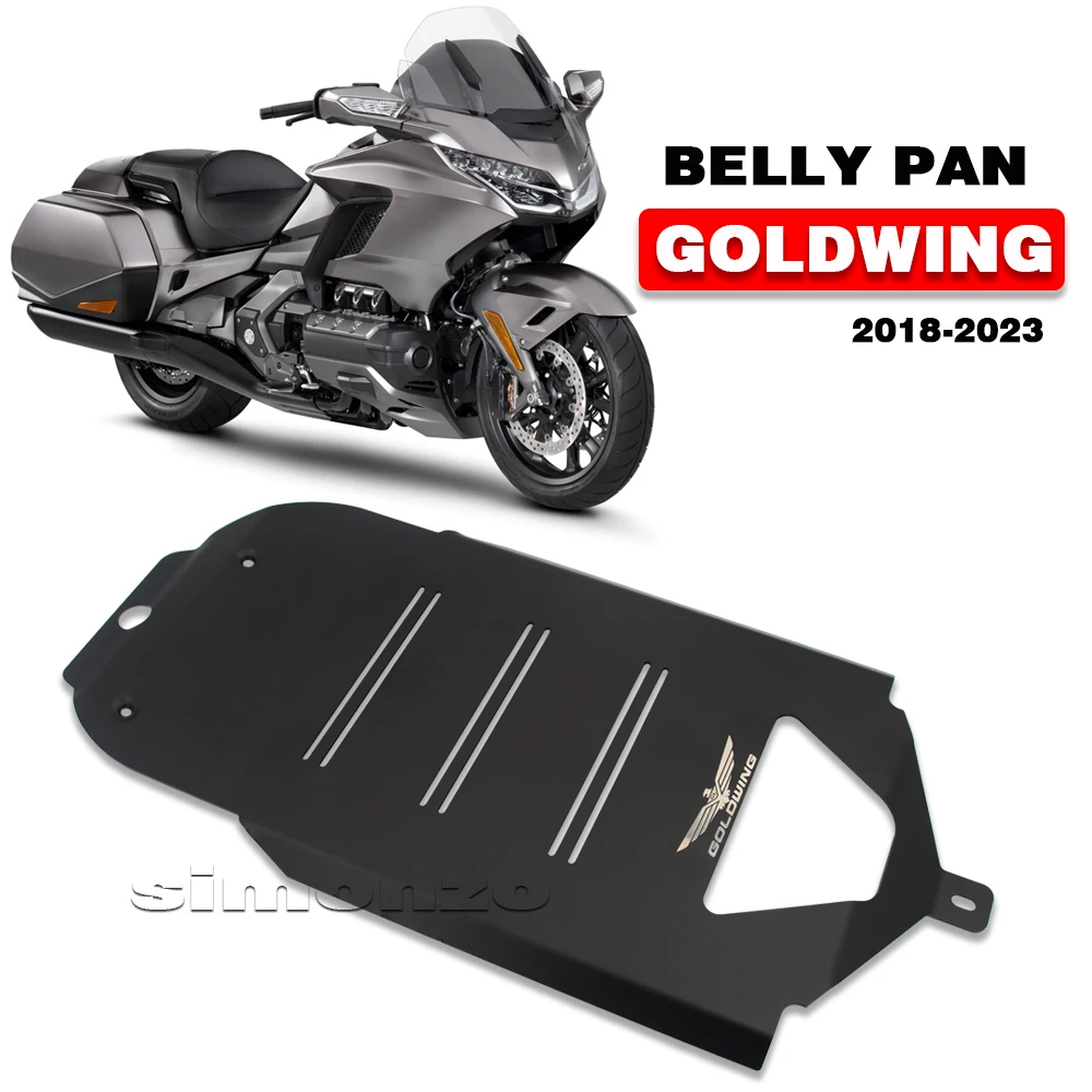 GL1800 Belly Pan Motorcycle For GoldWing GL 1800 F6B Exhaust Bellypan Exhaust Cover Bellypan Protection Accessories 2018-2023
GL1800 Belly Pan Motorcycle For GoldWing GL 1800 F6B Exhaust Bellypan Exhaust Cover Bellypan Protection Accessories 2018-2023