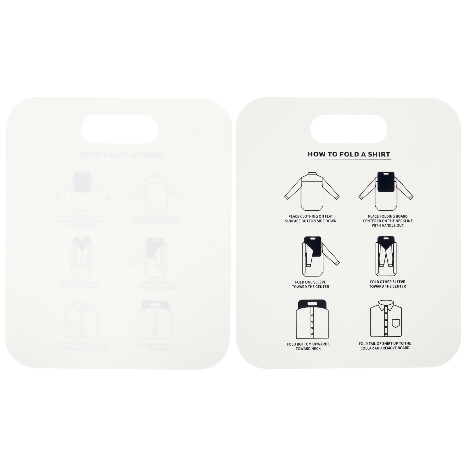 Shirt Folding Board Convenient Clothes Stacking PP Cardboard Garment Folder Anti-wrinkle Liner
Shirt Folding Board Convenient Clothes Stacking PP Cardboard Garment Folder Anti-wrinkle Liner