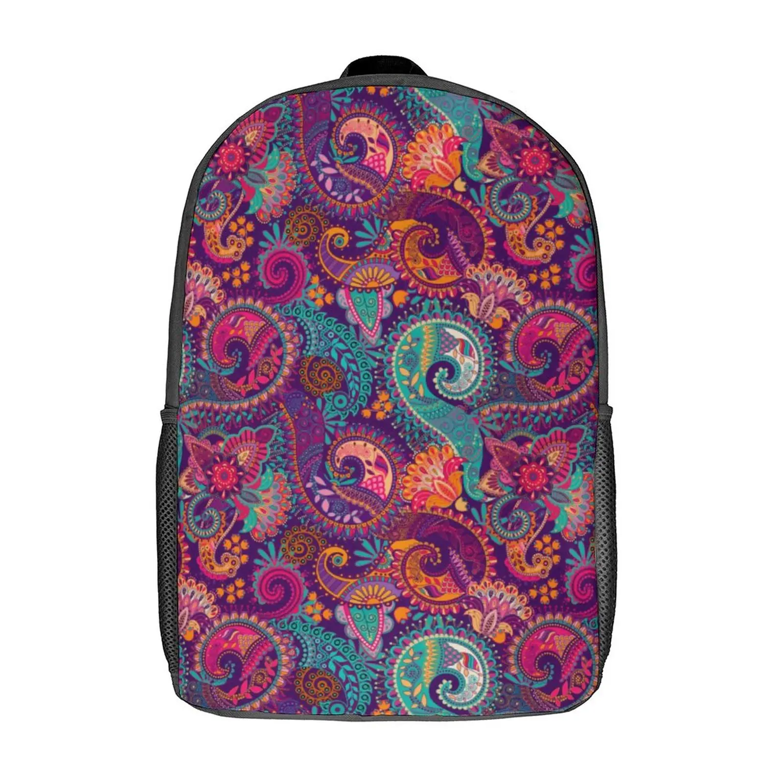 Colorful Paisley Print Backpack Retro Floral Camping Backpacks Unisex Stylish High School Bags Designer Print Rucksack
Colorful Paisley Print Backpack Retro Floral Camping Backpacks Unisex Stylish High School Bags Designer Print Rucksack