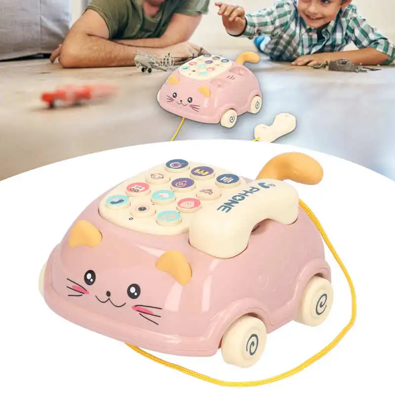 Multi‑Function Children Storytelling Machine Musical Telephone Toys Early Education Learning Simulated Telephone Toys
Multi‑Function Children Storytelling Machine Musical Telephone Toys Early Education Learning Simulated Telephone Toys