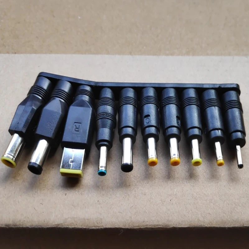 10Pcs/set Universal for Notebook Laptop DC Power Charger Supply Adapter Tips Connector Jack to Plug Charging
10Pcs/set Universal for Notebook Laptop DC Power Charger Supply Adapter Tips Connector Jack to Plug Charging