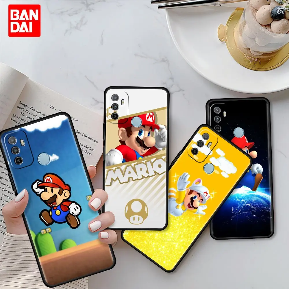 Cell Case for Oppo A53 A52 A3s A5s A9 A15 A31 A54 A74 A93 A94 F19 Pro 4G 2020 Soft Fashion Style Super Mario Characters
Cell Case for Oppo A53 A52 A3s A5s A9 A15 A31 A54 A74 A93 A94 F19 Pro 4G 2020 Soft Fashion Style Super Mario Characters