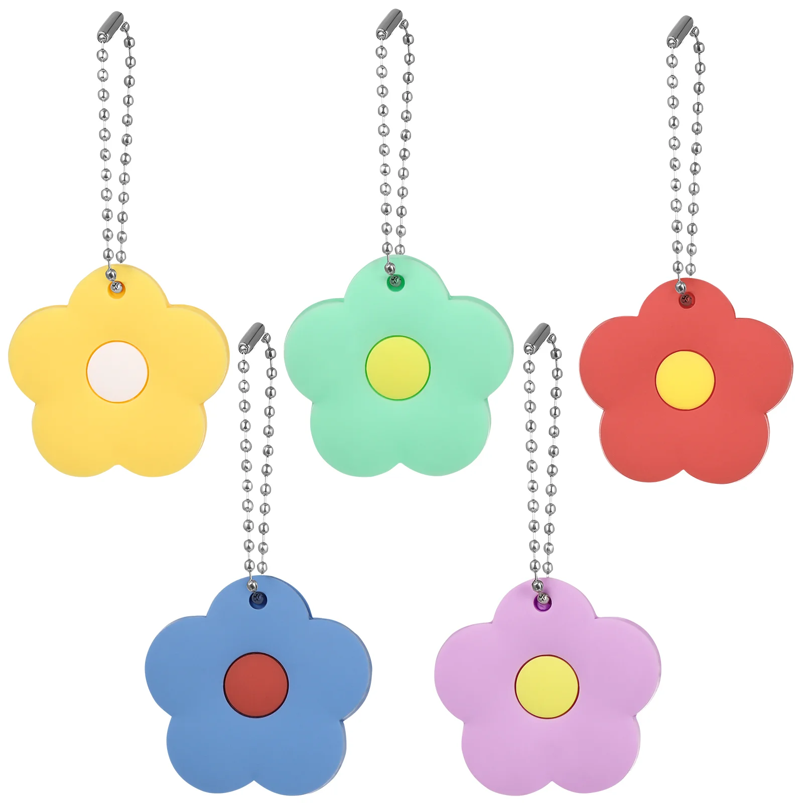 5 Pcs Key Tag Set Keyring Charms Colored Tabs Spline Bushing Silica Gel Silicone Keychain
5 Pcs Key Tag Set Keyring Charms Colored Tabs Spline Bushing Silica Gel Silicone Keychain
