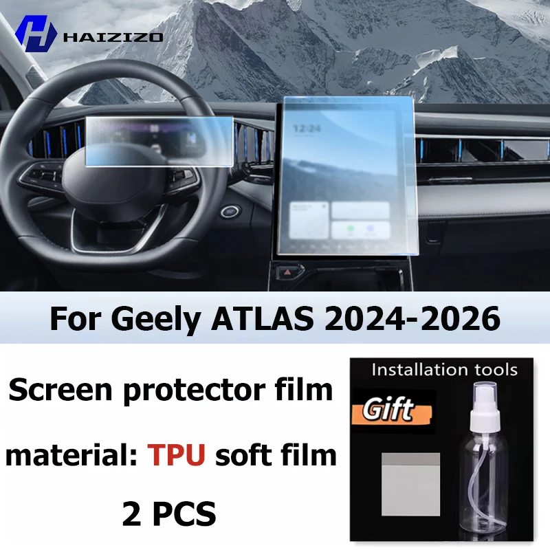 Для Geely Atlas 2024-2026: Матовая защитная пленка для экрана консоли, GPS-навигации и ЖК-дисплея, TPU пленка, устойчивая к царапинам, PPF
Для Geely Atlas 2024-2026: Матовая защитная пленка для экрана консоли, GPS-навигации и ЖК-дисплея, TPU пленка, устойчивая к царапинам, PPF