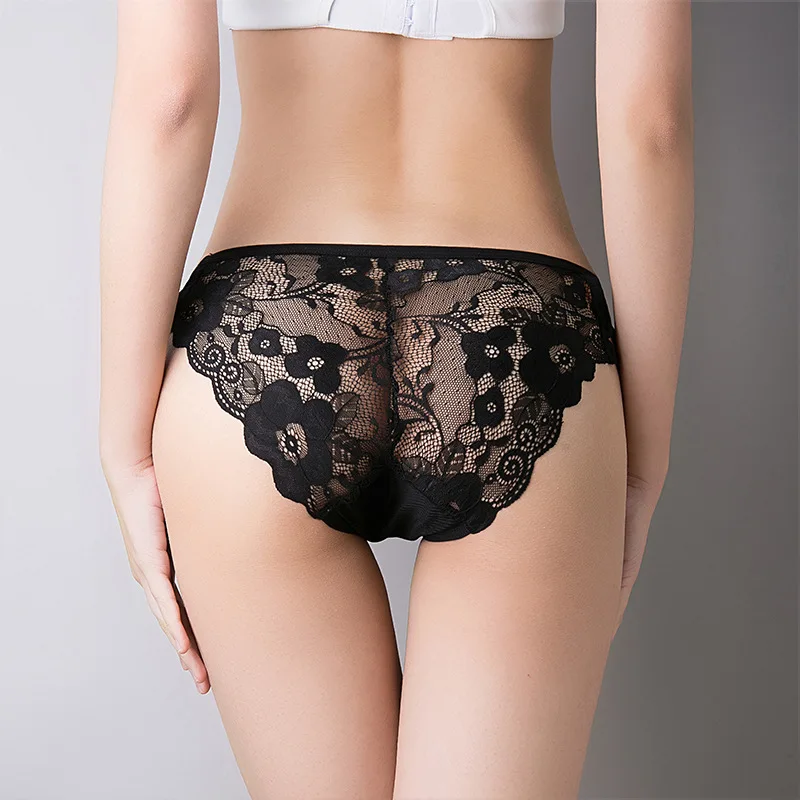 Lace Panties Ladies Floral Perspective Uderwear Low Waist Sexy Hot Ultra Thin Seamless Briefs Intimates Boyshort Soft Lingerie
Lace Panties Ladies Floral Perspective Uderwear Low Waist Sexy Hot Ultra Thin Seamless Briefs Intimates Boyshort Soft Lingerie