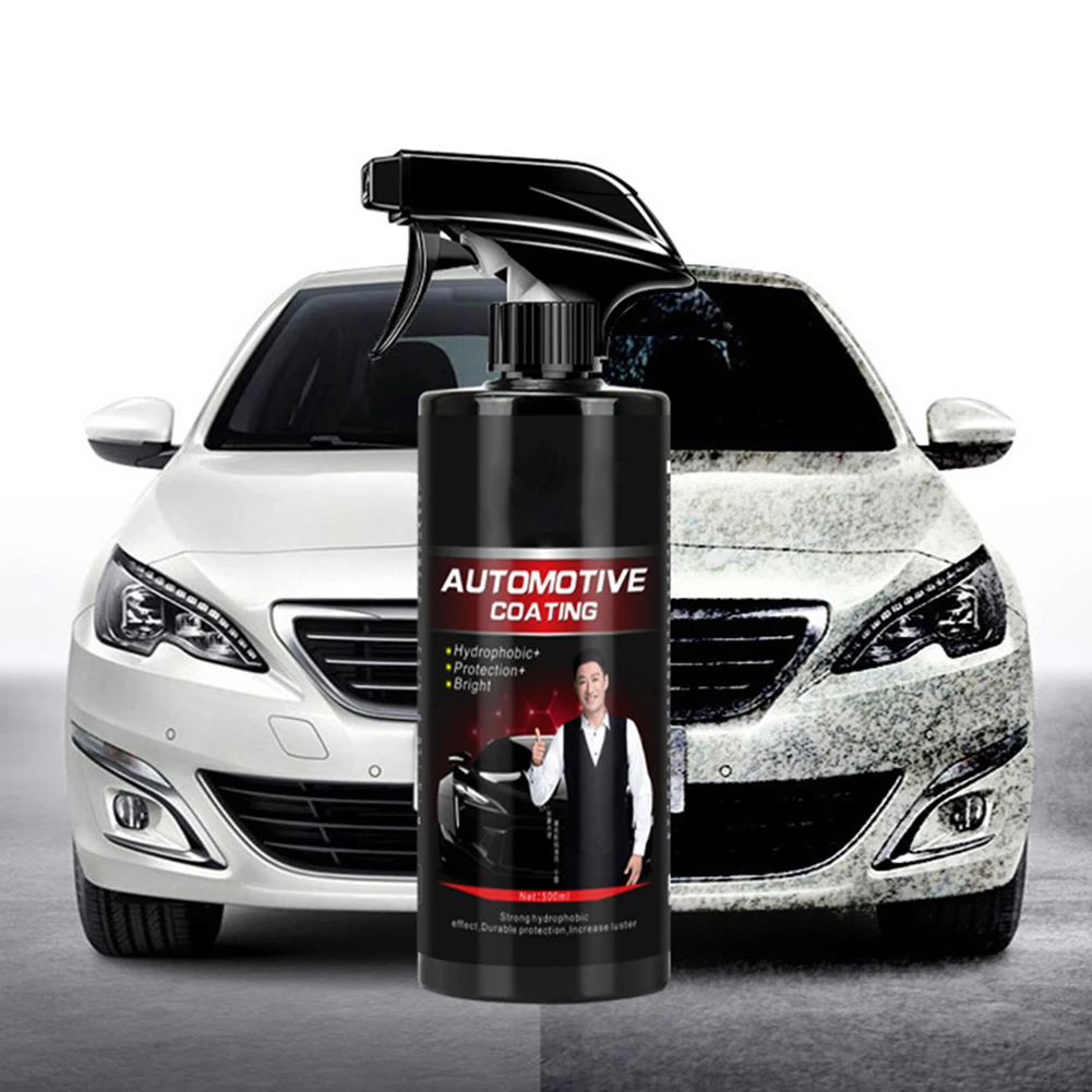 

9H Hardness Car Detailing Ceramic Coating Car Products Ceramic Coating Nano Glass Plated Crystal Car Polish 500ML