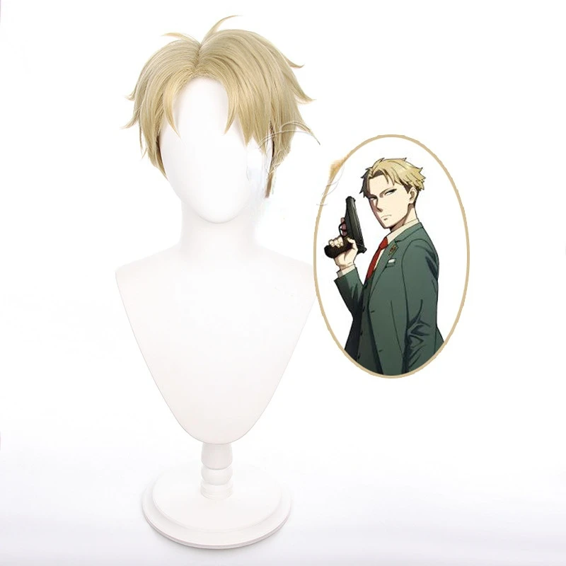 Loid Forger Cosplay Wig Anime Spy X Family Light Blond Short Hair Twilight Anya Father Festival Party Cos Prop Free Wig
Loid Forger Cosplay Wig Anime Spy X Family Light Blond Short Hair Twilight Anya Father Festival Party Cos Prop Free Wig
