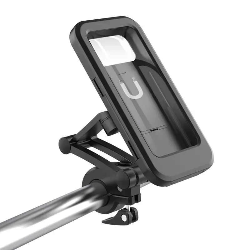 Adjustable Waterproof Motorcycle Bicycle Phone Holder Bike Handlebar Magnet Stand Case Mobile Rotatable Bracket Bag GPS Mount
Adjustable Waterproof Motorcycle Bicycle Phone Holder Bike Handlebar Magnet Stand Case Mobile Rotatable Bracket Bag GPS Mount