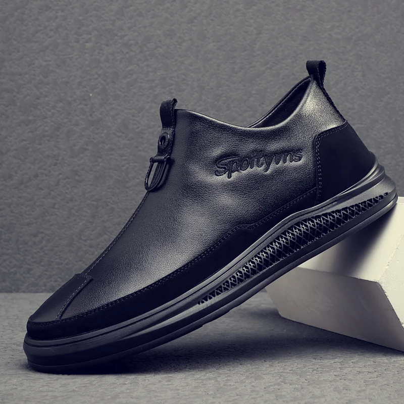 Лоферы мужские из натуральной кожи, повседневные, Нескользящие, водонепроницаемые, для вождения и прогулок, демисезонные 599
Лоферы мужские из натуральной кожи, повседневные, Нескользящие, водонепроницаемые, для вождения и прогулок, демисезонные 599