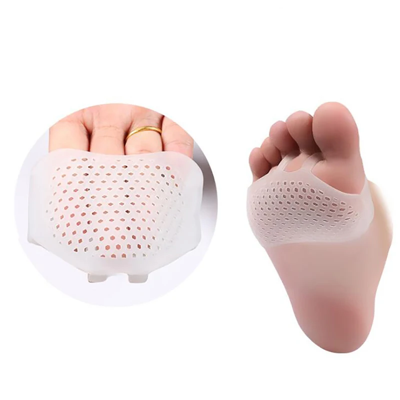 1 Pair Silicone Metatarsal Pads Ball of Foot Cushions Metatarsal Foot Pain Relief Bunion Forefoot Cushioning Pads for Men Women
1 Pair Silicone Metatarsal Pads Ball of Foot Cushions Metatarsal Foot Pain Relief Bunion Forefoot Cushioning Pads for Men Women
