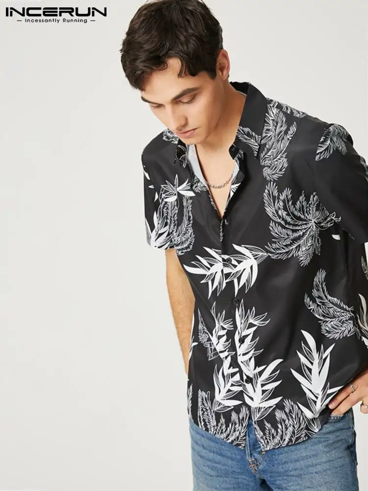 Handsome Well Fitting Tops Men's Printing Short Sleeve Shirts Stylish Male Hot Sale Holiday Button Up Blouse S-5XL INCERUN 2022
Handsome Well Fitting Tops Men's Printing Short Sleeve Shirts Stylish Male Hot Sale Holiday Button Up Blouse S-5XL INCERUN 2022