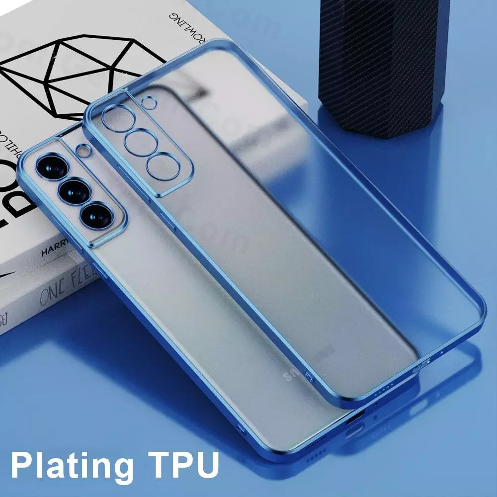 Luxury Plating Square Frame Silicone Transparent Case For Samsung Galaxy S22 Ultra S22 Plus S22 5G Coque Clear Back Cover S22+ 
Luxury Plating Square Frame Silicone Transparent Case For Samsung Galaxy S22 Ultra S22 Plus S22 5G Coque Clear Back Cover S22+