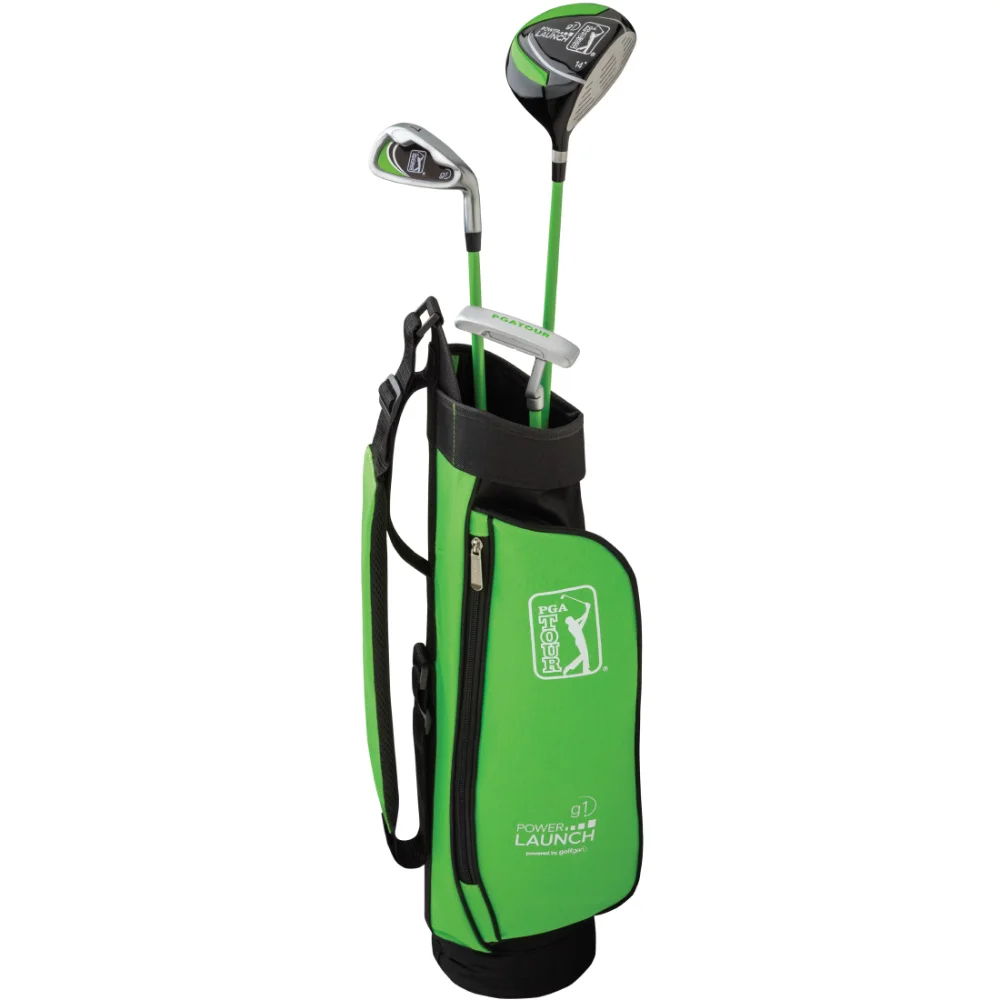 G1 Series Junior Golf Club Set, 5 Piece, Small Glass Fiber Shafts Designed for Junior's Swing Speed
G1 Series Junior Golf Club Set, 5 Piece, Small Glass Fiber Shafts Designed for Junior's Swing Speed