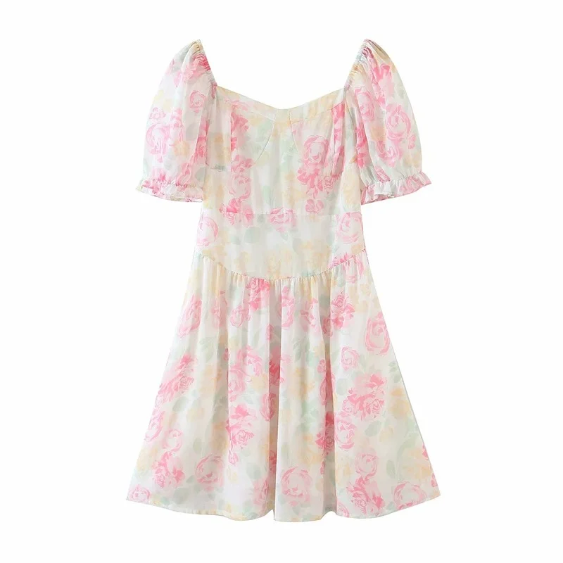 Women's Summer New French Super Fairy Girl Super Fairy Puff Sleeves Elastic Waist Print Dress
Women's Summer New French Super Fairy Girl Super Fairy Puff Sleeves Elastic Waist Print Dress