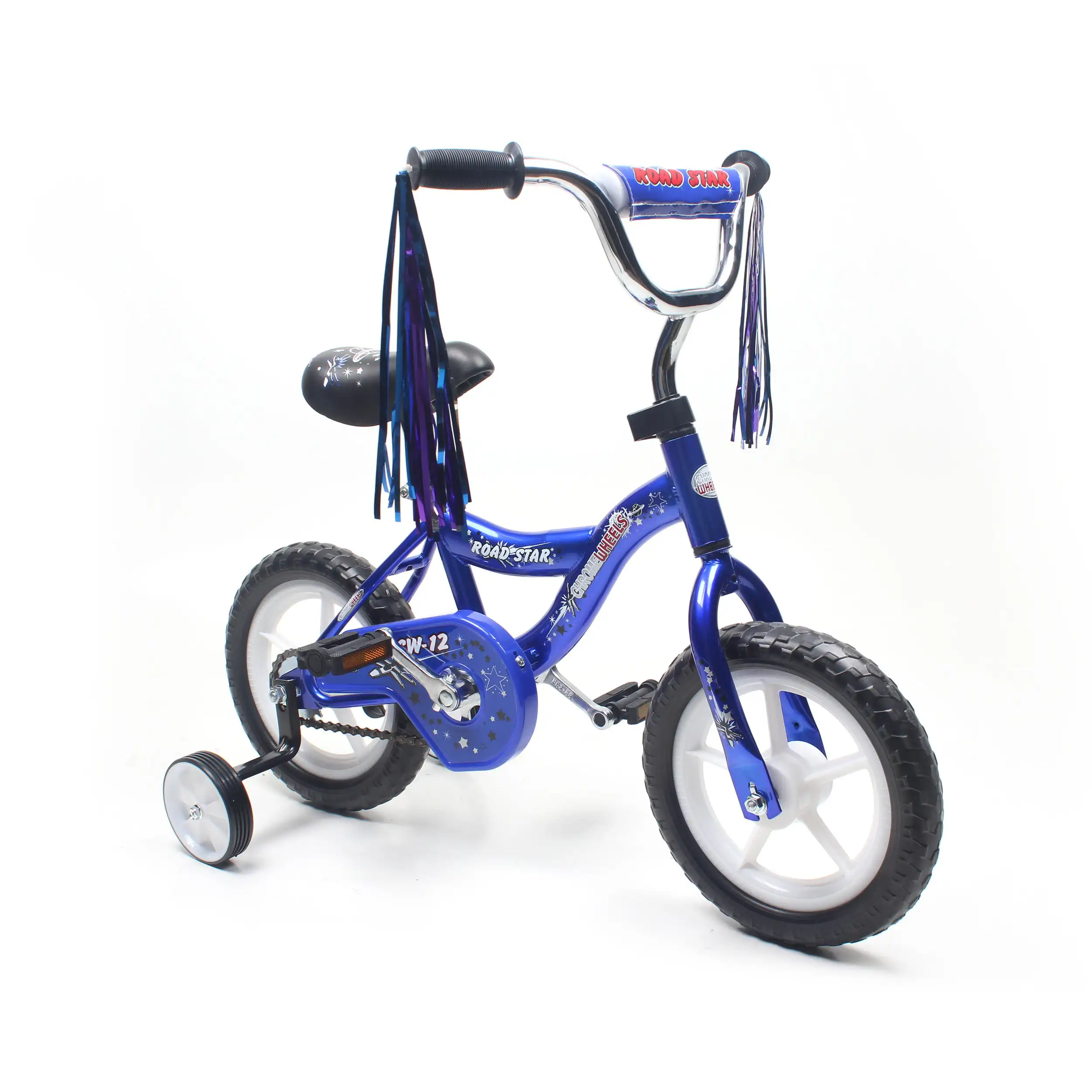 BMX 12 In. Kid's Bike for 2-4 Years Old, for Girls with Front Basket, EVA Tires with Training Wheels & Coaster Brake Blue
BMX 12 In. Kid's Bike for 2-4 Years Old, for Girls with Front Basket, EVA Tires with Training Wheels & Coaster Brake Blue