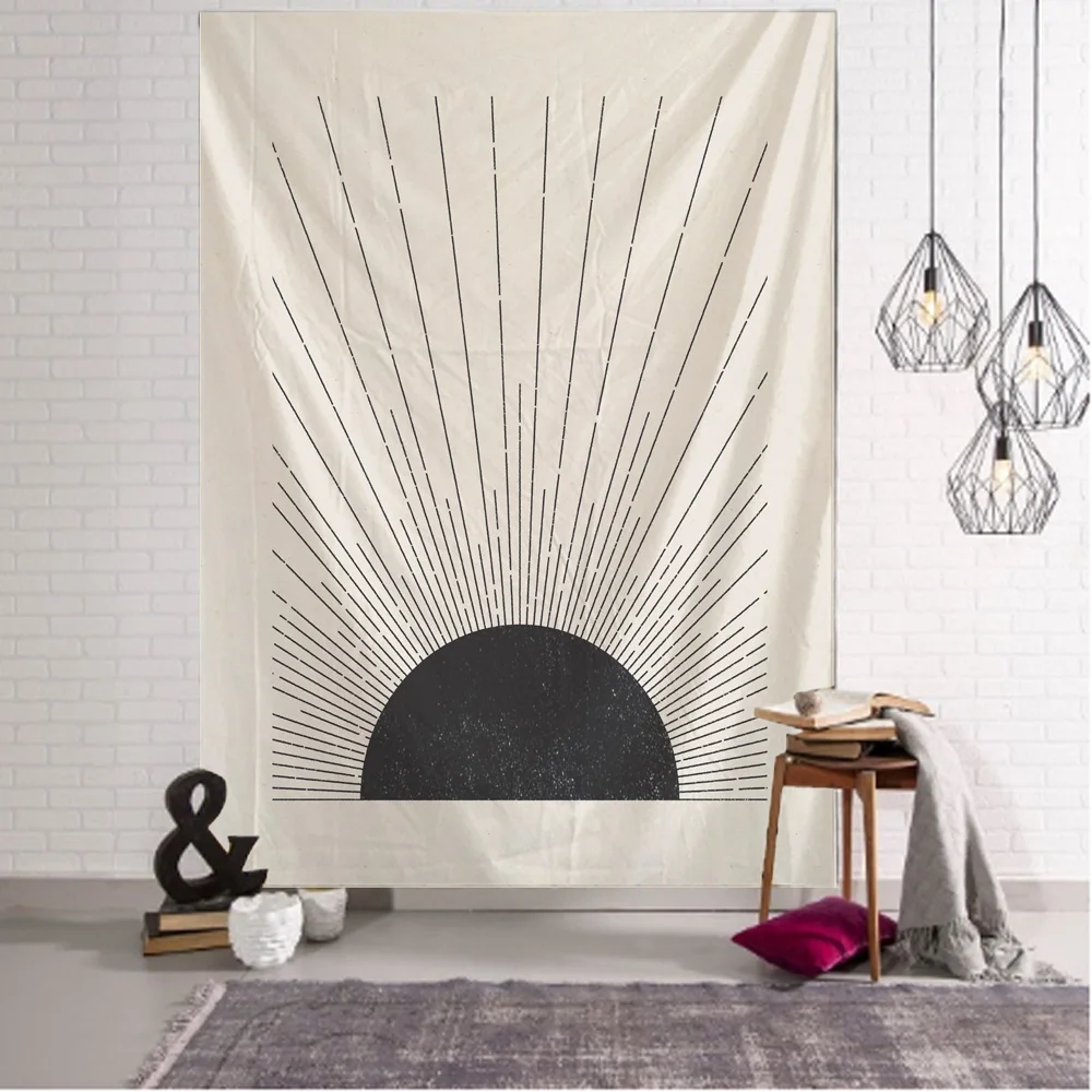 Simple sun art tapestry home decoration wall hung room aesthetics wall decoration yoga sheets sofa cover cloth beach mat
Simple sun art tapestry home decoration wall hung room aesthetics wall decoration yoga sheets sofa cover cloth beach mat