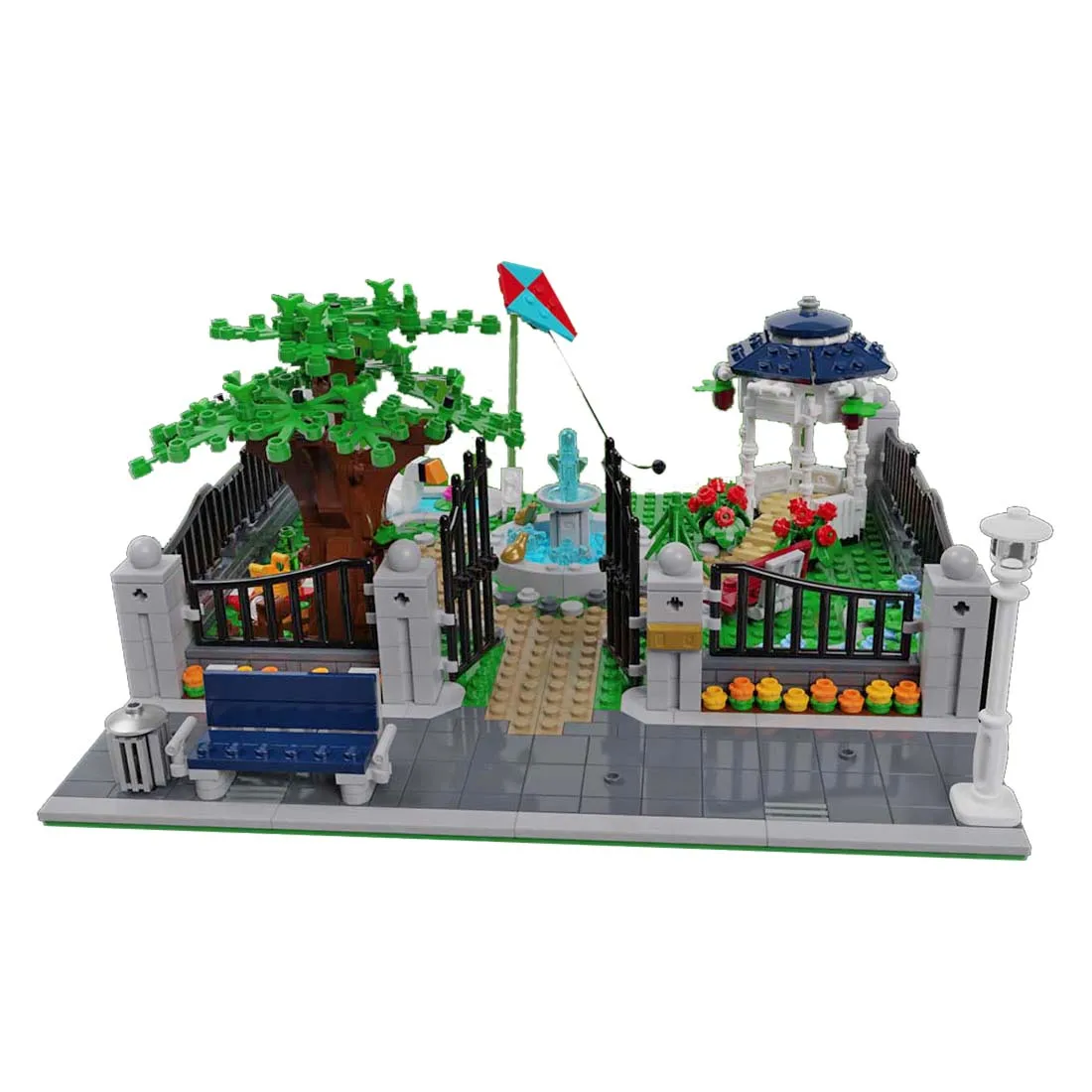 Авторизованный MOC-84766 модульный городской парк серии Модульные строительные блоки игрушки MOC набор (846 шт.)
Авторизованный MOC-84766 модульный городской парк серии Модульные строительные блоки игрушки MOC набор (846 шт.)
