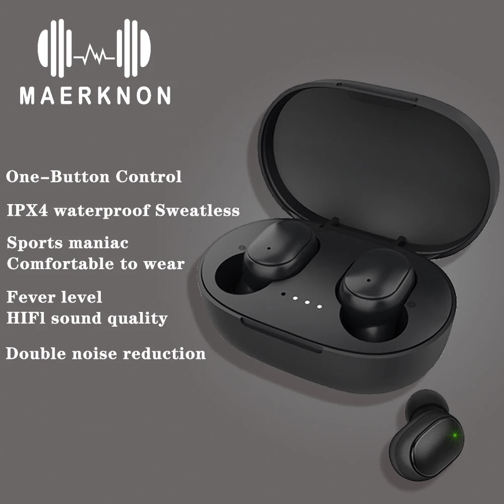 Наушники A6S TWS Bluetooth, беспроводная гарнитура с микрофоном, шумоподавляющие наушники, спортивные стереонаушники для Xiaomi, Huawei, iPhone
Наушники A6S TWS Bluetooth, беспроводная гарнитура с микрофоном, шумоподавляющие наушники, спортивные стереонаушники для Xiaomi, Huawei, iPhone