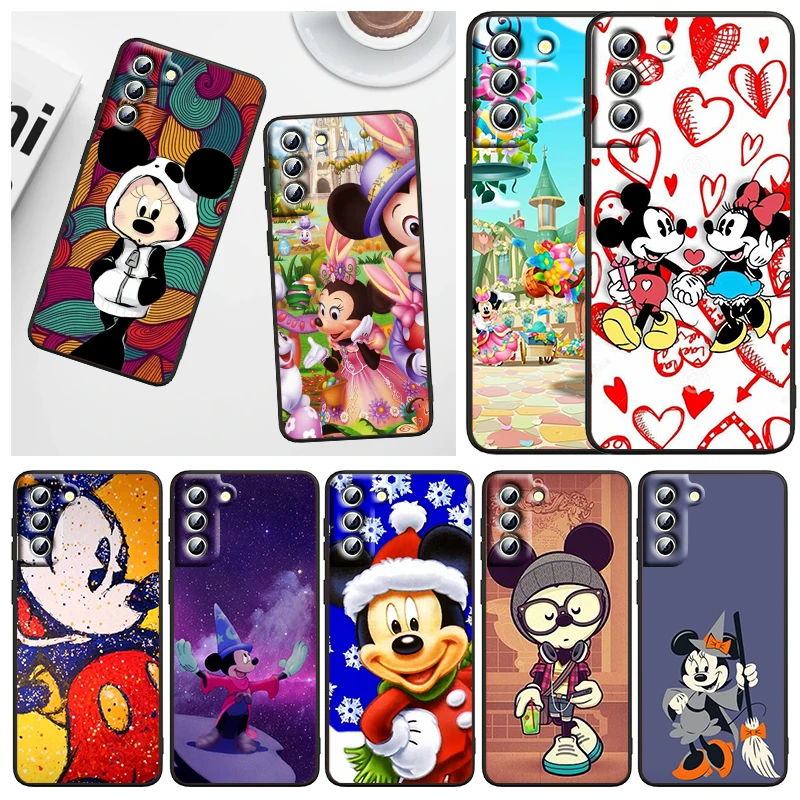 Mickey Minnie lovely Phone Case For Samsung Galaxy S23 S22 S21 S20 FE S10 S10E S9 Plus Ultra Pro Lite 5G Black FUnda
Mickey Minnie lovely Phone Case For Samsung Galaxy S23 S22 S21 S20 FE S10 S10E S9 Plus Ultra Pro Lite 5G Black FUnda