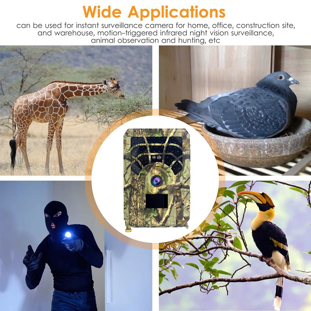 Durable Motion-triggered Infrared Night Vision Surveillance Trail Camera PR-300A Waterproof IP56 5pins USB 2.0
Durable Motion-triggered Infrared Night Vision Surveillance Trail Camera PR-300A Waterproof IP56 5pins USB 2.0