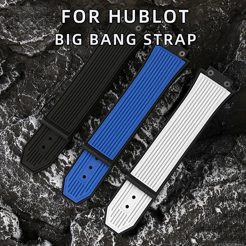 27*17mm Silicone Watchband For HUBLOT BIG BANG Watch Waterproof Men Strap Watch Accessories with Tool Rubber Bracelet Chain
27*17mm Silicone Watchband For HUBLOT BIG BANG Watch Waterproof Men Strap Watch Accessories with Tool Rubber Bracelet Chain