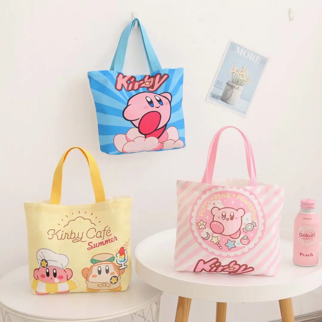 Холщовая Сумка на одно плечо с изображением мультяшной звезды Kirby, сумка Kirby для девочек, Холщовая Сумка, сумка для ланча, вместительная сумк...
Холщовая Сумка на одно плечо с изображением мультяшной звезды Kirby, сумка Kirby для девочек, Холщовая Сумка, сумка для ланча, вместительная сумк...