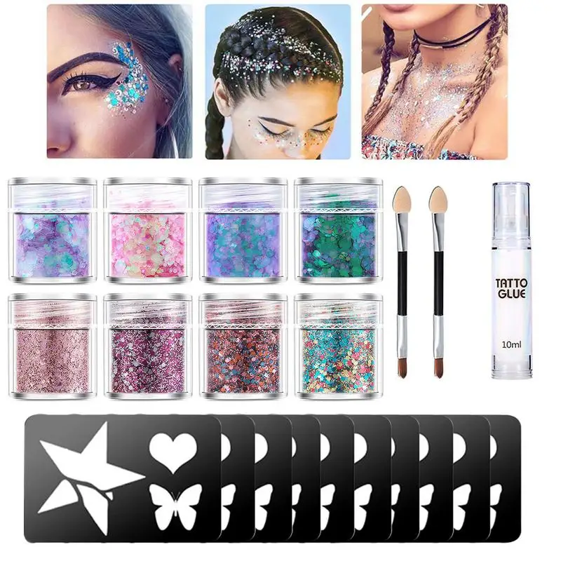 Glitter Tattoo Set Body Nail Art Tattoo Festival Party With 2 Brushes And 1 Glue Body Glitter Tattoo Tattoo Body Markers Set For
Glitter Tattoo Set Body Nail Art Tattoo Festival Party With 2 Brushes And 1 Glue Body Glitter Tattoo Tattoo Body Markers Set For
