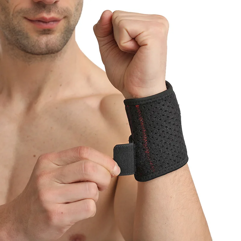 1Pc Sports Adjustable Breathable Wrist Brace Wraps with Spring Support for Basketball Gym Training Safety Hand Bands Men Woman
1Pc Sports Adjustable Breathable Wrist Brace Wraps with Spring Support for Basketball Gym Training Safety Hand Bands Men Woman