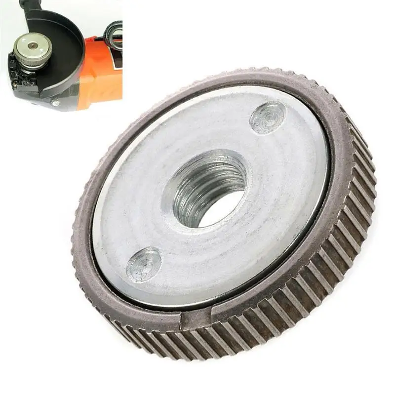 M14 Locking Plate Chuck Thread Angle Grinder Accessories Inner Outer Flange Nut Set Tools Locking Nut Clamp Replacement Chuck
M14 Locking Plate Chuck Thread Angle Grinder Accessories Inner Outer Flange Nut Set Tools Locking Nut Clamp Replacement Chuck