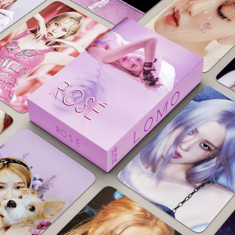 Korean Style Pink and Black Blink Rose Park Caiying Lomo Card Poster Album Solo Peripheral Japanese Style 55 Pieces Mini Truck
Korean Style Pink and Black Blink Rose Park Caiying Lomo Card Poster Album Solo Peripheral Japanese Style 55 Pieces Mini Truck