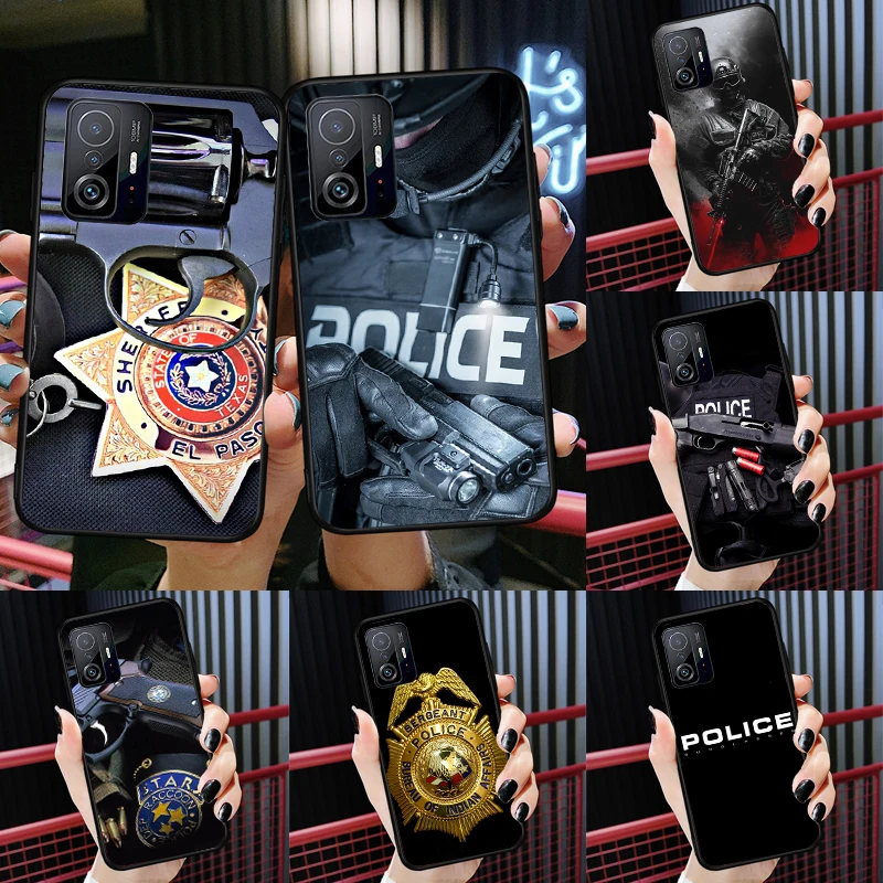 Symbol Police Case For Xiaomi Mi 11T Pro 12 Mi 11 Lite Cover For POCO X4 Pro X3 GT F3 M3 M4 X3 Pro Cover
Symbol Police Case For Xiaomi Mi 11T Pro 12 Mi 11 Lite Cover For POCO X4 Pro X3 GT F3 M3 M4 X3 Pro Cover
