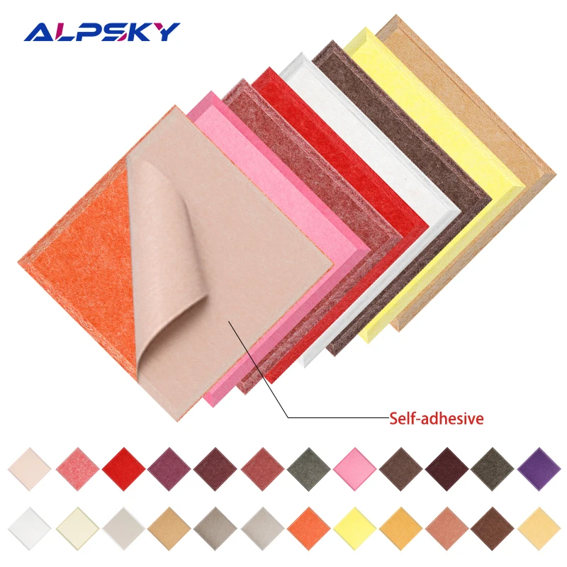12Pcs Square Self-adhesive Soundproofing Wall Panels Sound Proof Acoustic Panel Study Piano Room Nursery Wall Decor Home Decor
12Pcs Square Self-adhesive Soundproofing Wall Panels Sound Proof Acoustic Panel Study Piano Room Nursery Wall Decor Home Decor