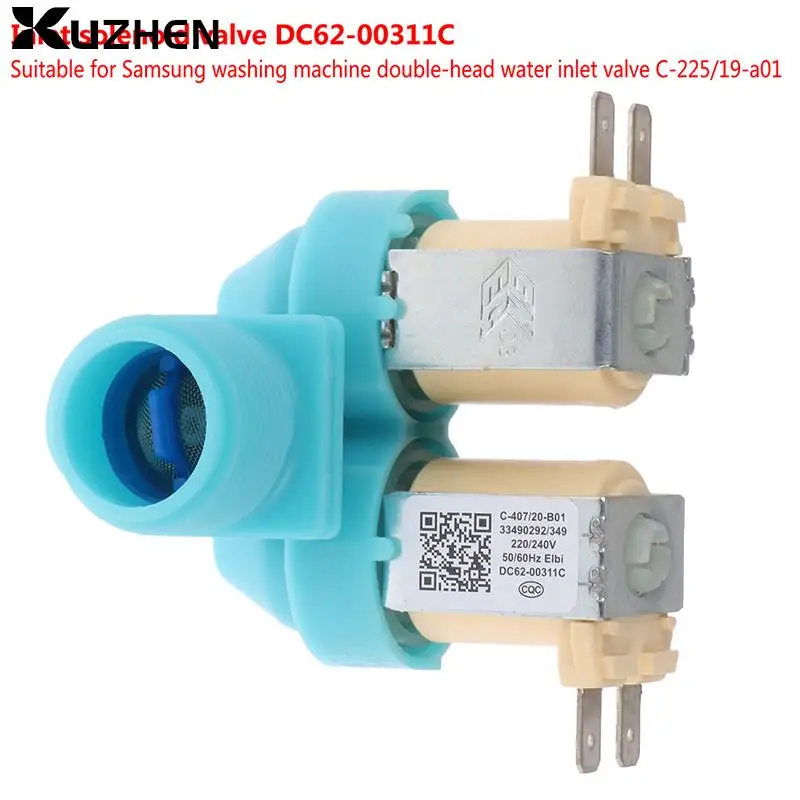Washing Machine Double Head Inlet Valve Dc62-00311C For Washing Machine Inlet Valve Solenoid Valve Works Well
Washing Machine Double Head Inlet Valve Dc62-00311C For Washing Machine Inlet Valve Solenoid Valve Works Well