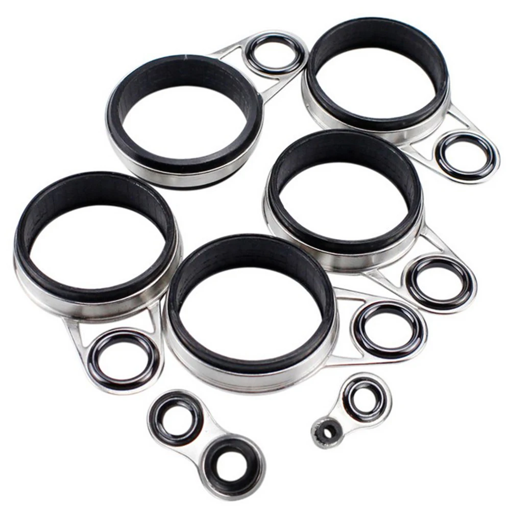 Rod Guides Ring Durable Fine Workmanship Functional Good Heat Dissipation Double-layer Metal Repairing Broken Wire
Rod Guides Ring Durable Fine Workmanship Functional Good Heat Dissipation Double-layer Metal Repairing Broken Wire