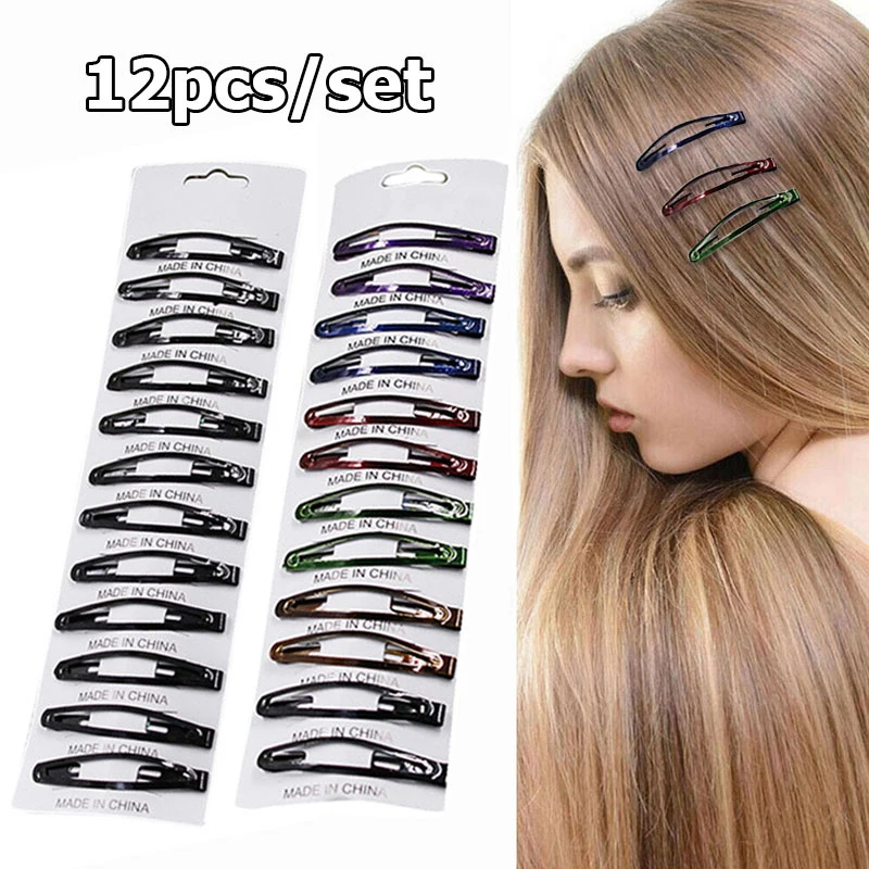 Ladies Hair Accessories Bangs BB Hairpin 12pcs Hair Clip Girls Hairpins Hairpin Set Hairpins Hair Clip Hair Grip Fashion Trendy
Ladies Hair Accessories Bangs BB Hairpin 12pcs Hair Clip Girls Hairpins Hairpin Set Hairpins Hair Clip Hair Grip Fashion Trendy