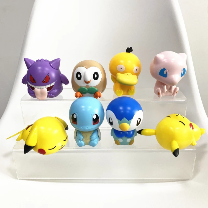12 Kinds of 5-8 Cm Assembled Pokemon Pikachu Geng Ghost Jenny Turtle Yellow Duck Super Dreamy Children's Capsule Toy Cute Gift
12 Kinds of 5-8 Cm Assembled Pokemon Pikachu Geng Ghost Jenny Turtle Yellow Duck Super Dreamy Children's Capsule Toy Cute Gift