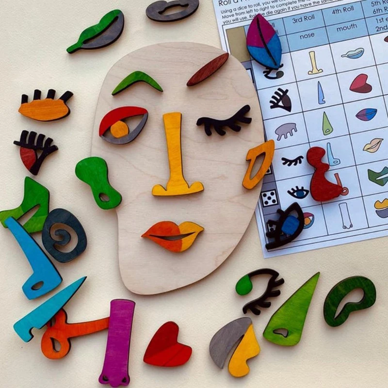 Children's Toys Wooden Montessori Toys Face Puzzle Kids DIY Creative Expression Jigsaw Puzzle Game Kids Educational Toys
Children's Toys Wooden Montessori Toys Face Puzzle Kids DIY Creative Expression Jigsaw Puzzle Game Kids Educational Toys