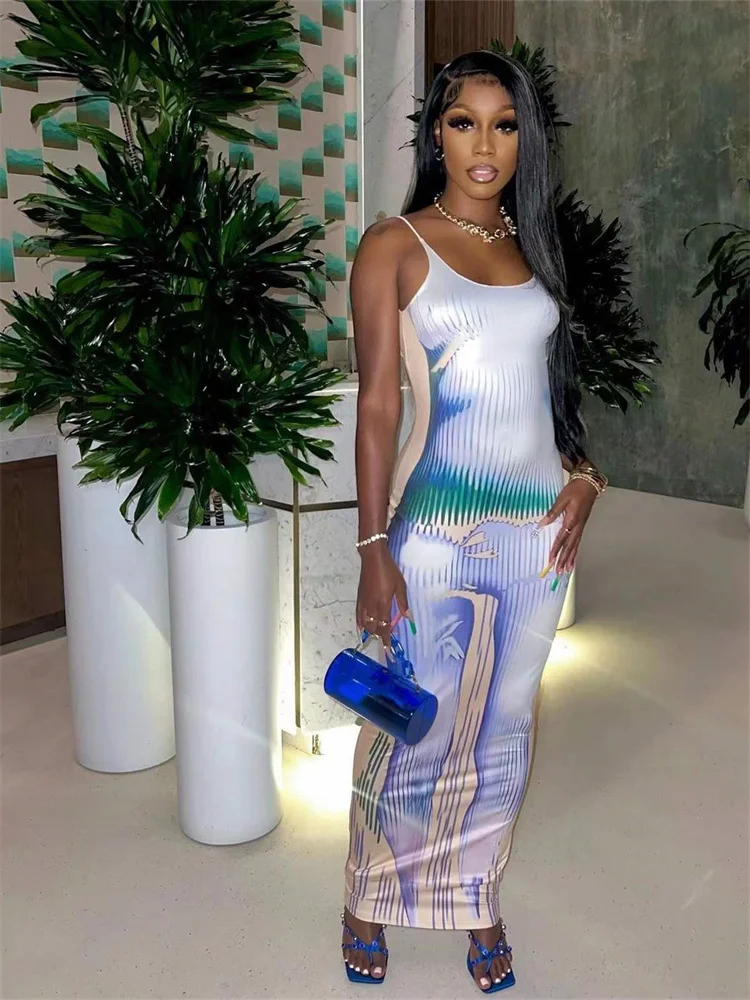 WESAYNB Summer Clothes Sexy y2k Party Dresses For Women 2022 Print Dress Women Backless Sleeveless Purple Red Maxi Evening Dress
WESAYNB Summer Clothes Sexy y2k Party Dresses For Women 2022 Print Dress Women Backless Sleeveless Purple Red Maxi Evening Dress