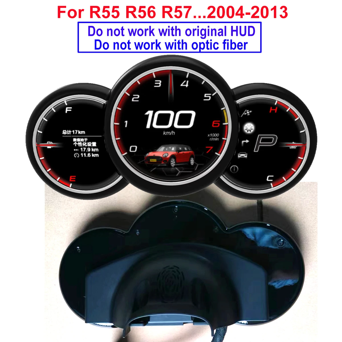 Цифровая панель приборной панели для BMW MINI Cooper R56 R55 R57 R60 F55 F56 F57, спидометр, виртуальный дисплей кабины
Цифровая панель приборной панели для BMW MINI Cooper R56 R55 R57 R60 F55 F56 F57, спидометр, виртуальный дисплей кабины