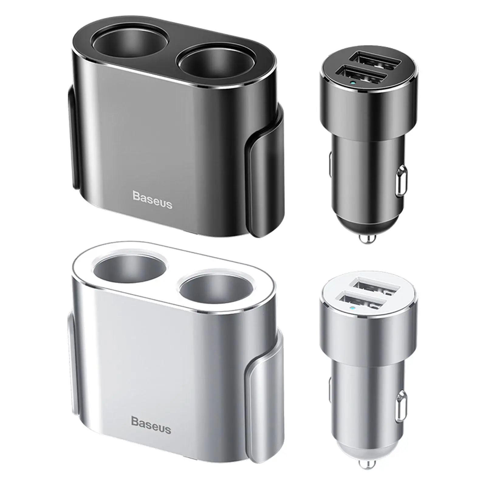 Car Charger Dual USB Dual Cigarette Lighter Socket 12V/24V Fast Charge Universal
Car Charger Dual USB Dual Cigarette Lighter Socket 12V/24V Fast Charge Universal