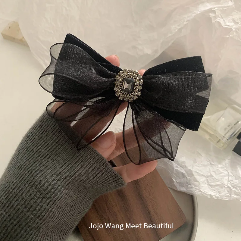 Korea And Japan Small Incense Velvet Rhinestone Bow Hair Circle Net Yarn Bow Pin Hair Rope Girl Female Hair Accessories
Korea And Japan Small Incense Velvet Rhinestone Bow Hair Circle Net Yarn Bow Pin Hair Rope Girl Female Hair Accessories