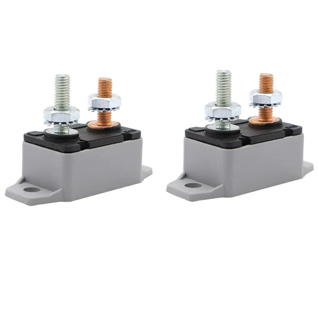 2Pcs 12/24V Stud Type Automatic Cover Truck Boat Bus Boat Circuit Breaker (25Amp)
2Pcs 12/24V Stud Type Automatic Cover Truck Boat Bus Boat Circuit Breaker (25Amp)