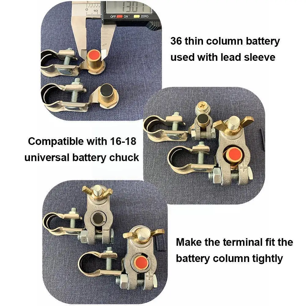 Car Auto Battery Terminal Converters Positive Negative Post Shim Electrical Post Shim Components Repair Car Battery Repair D0q1
Car Auto Battery Terminal Converters Positive Negative Post Shim Electrical Post Shim Components Repair Car Battery Repair D0q1